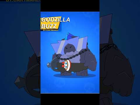 What if Buzz had a Godzilla skin in Brawl Stars