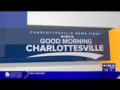 WCAV CBS 19 "Good Morning Charlottesville" 6am News Open, 2/7/2022