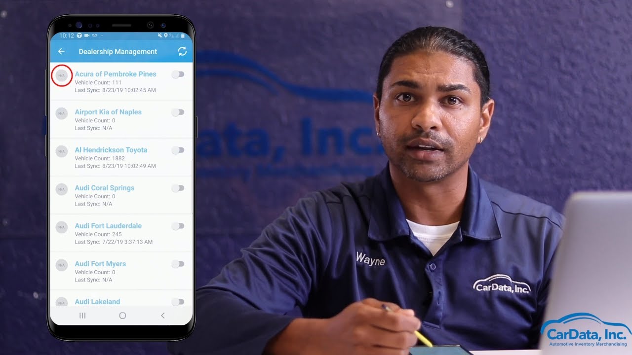 Android Tutorial: How to use HomeNet DigitalLot Mobile App with CarData