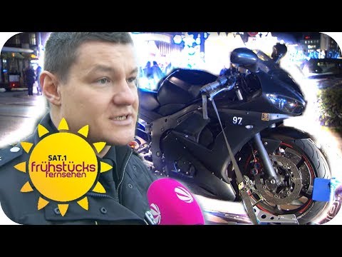 Tuner-Karren & manipulierte Motorräder! Ein Tag bei der SOKO AUTOPOSER! | SAT.1 Frühstücksfernsehen