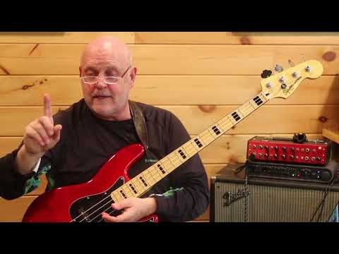 Real Bass Lessons 109 - Laser Practicing - Minor Arpeggio