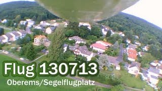 preview picture of video 'Nine Eagles Sky Runner - Flug 130713 - Oberems/Segelflugplatz - by MmhSchinken'