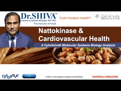 Dr.SHIVA LIVE: What is Nattokinase, AND Why It Is Good For Cardiovascular Health.