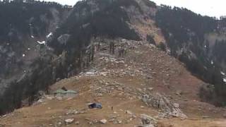 preview picture of video 'Uncut clip 4, trek to Triund, Mcleod Ganj, India'