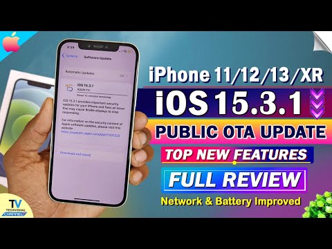 iOS 15.3.1 New Update Released | What's New Features | iOS 15.3.1 update Features iPhone 11,12,13