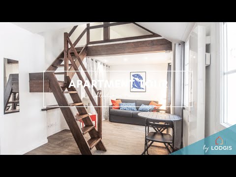 Apartment Tour // Furnished  24.5m2 in Paris – Ref : 20318670