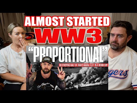 New Zealand Couple React to America Obliterates Half Of Iran's Navy In 8 Hours! (THAT WAS CLOSE!)