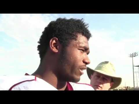 Skai Moore on spring goals, progress