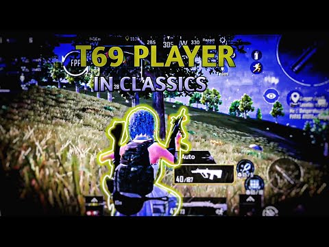 T69 PLAYER IN CLASSICS 🥵// PUBG MOBILE MONTAGE