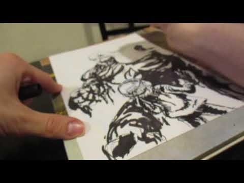 Drawing Swamp Thing For #MoveTheNeedle