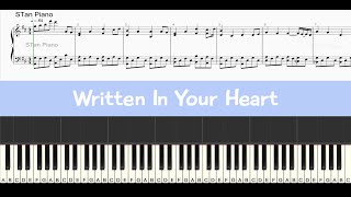 Written In Your Heart - Barbie as The Princess And The Pauper - Piano