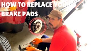 How to replace Jeep Patriot Brake Pads.