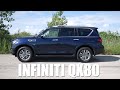 2018 Infiniti QX80 // review, walk around, and test drive // 100 rental cars