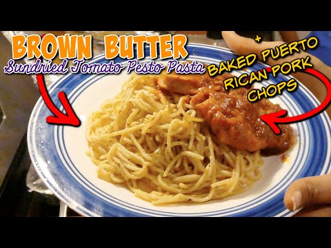 Cook With Me | Brown Butter Sun-dried Tomato Pesto...