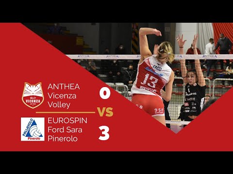 ANTHEA Vicenza Volley - vs - EUROSPIN Ford Sara Pinerolo 0-3 Highligths