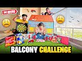 Living in Balcony For 24 Hours😍With TSG Mann & Ronish 😂| Gone Extremely Wrong😭- Jash Dhoka Vlogs