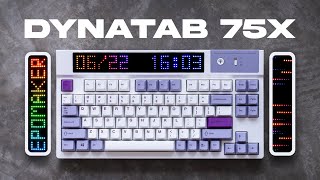 Dot-Matrix Screen Keyboard - Epomaker DynaTab 75X Review & Sound Test
