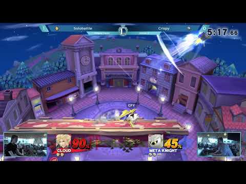 Albion 3 | Solobattle (Cloud, Diddy Kong) vs Crispy (Meta Knight) | Singles Pool