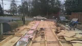 preview picture of video 'Mobile Home Demolition Full Time Lapse By Demo By Dustin'