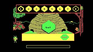 Demonstration: IBM PCjr. Speech Attachment Featuring Bouncy Bee Learns Words & Letters