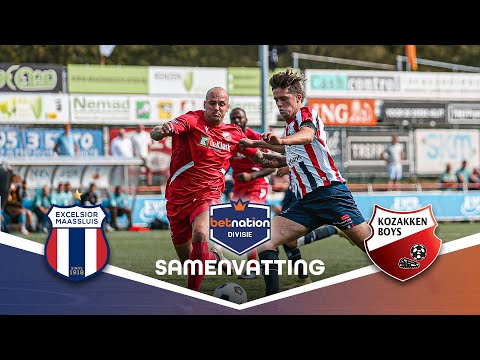 VEEL KANSEN 🤯 | Excelsior Maassluis vs. Kozakken Boys  | Samenvatting Betnation Divisie 23/24