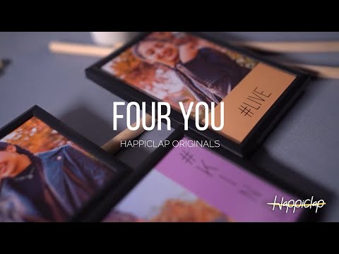 Four You | 4-in-1 frame with pictures and hashtags collage | Happiclap Originals