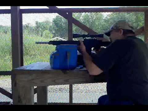 Shooting the ole AR-15. (6/14/11)