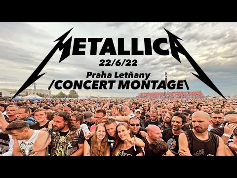 METALLICA - Concert montage / 22/6/2022 Prague Airport Letňany /compilation/ BEST QUALITY 2160p HDR