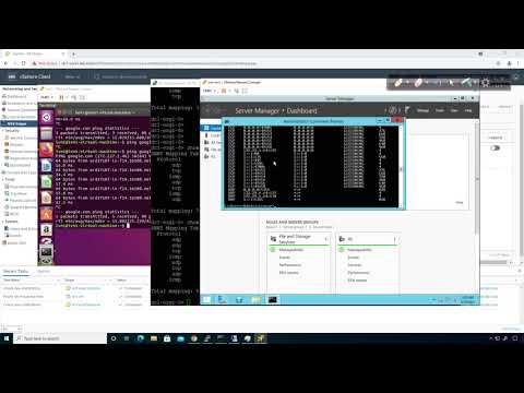 VMware NSX-V 016 - NAT on the ESG with SNAT for Internet and DNAT for IIS (Web) Connections