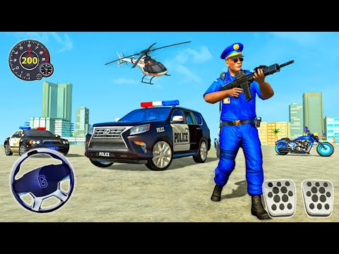 US Police Prado Cop Duty #1 - Police Car Games