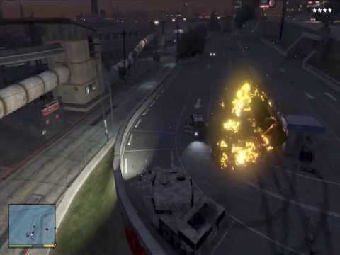 gta v (gta 5) rhino tank rampage