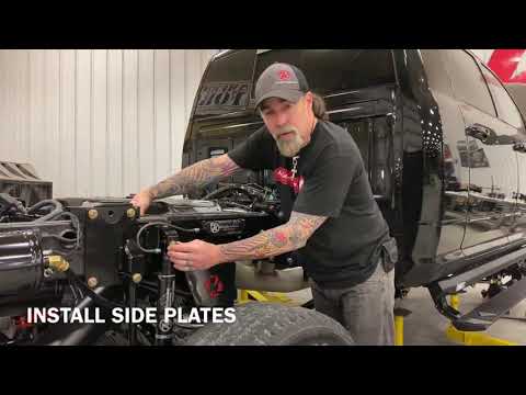 2019+ RAM 3500 10-12" Rear Lift Kit installation