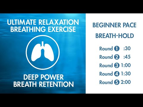 Ultimate Relaxation: Wim Hof Alternative Breathing Exercise (Slow Pace) | 2 Minute Breath-Hold
