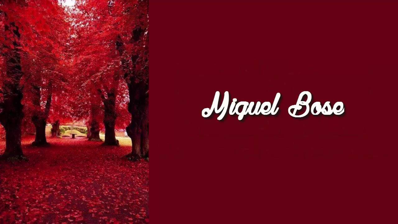 Miguel Bose -  Creo en ti CON LETRA