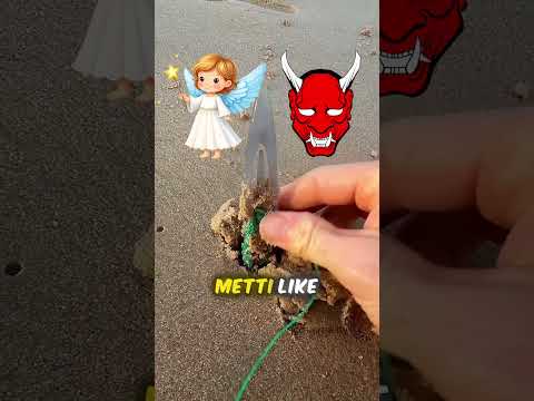 Ha filmato un serpente nascosto nella sabbia 🐍