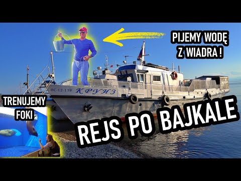Jak wygląda NERPA - foka z jeziora Bajkał ? Jak smakuje woda z Bajkału ?  Listvyianka (vlog 55)