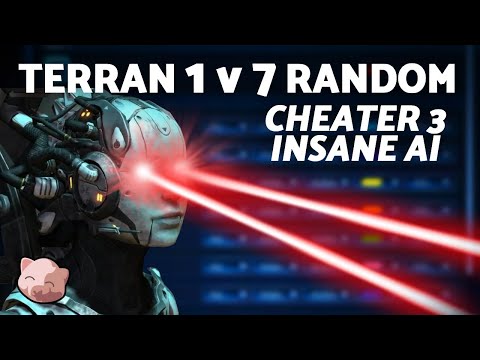 Is beating 1v7 INSANE AI even possible? #1 - StarCraft 2