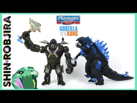Playmates: Godzilla Vs. Kong - Titan Tech Godzilla & Kong | Double Review