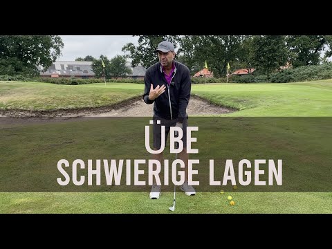 Practice the difficult lies of your course - preparing for a major golf tournament, part 3