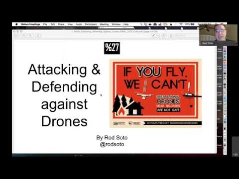 05-23-2020 Attacking & Defending against Drones. Rod Soto .@rodsoto PHACK 2020