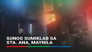 Sunog sa Sta. Ana, Maynila | ABS CBN News