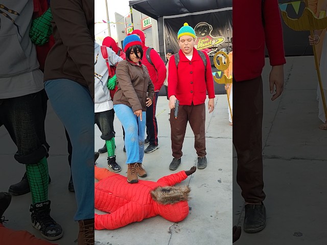 Vídeo relacionado con Concept One South Park Character Cosplay Headwear, Stan Marsh, Kyle Broflovski, Eric Cartman, and Kenny Mccormick Designs Boina, Azul Turquesa, Talla única Hombres