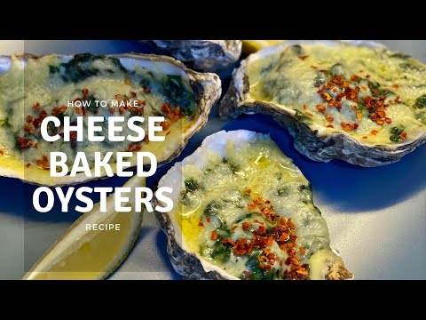 Cheese Baked Oysters Recipe | Panasonic Cubie Oven Recipes