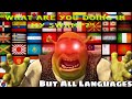 Shrek What Are You Doing In My Swamp But With All Different Languages