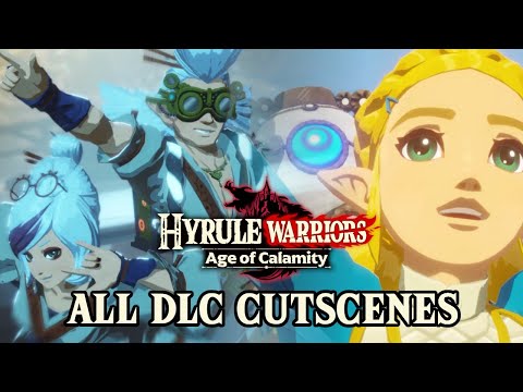 Hyrule Warriors: Age of Calamity - ALL DLC CUTSCENES (Guardian of Remembrance)