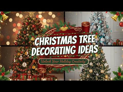 100+ Stunning Christmas Tree Decorating Ideas 2025 | DIY Tree Designs, Ribbons & Toppers