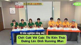 Chết Cười Với Cuộc Thi Kiến Thức Đường Lên Đỉnh Running Man - RUNNING MAN HÀN VIETSUB