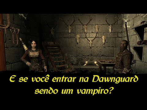 Skyrim - E se você entrar pra Dawnguard sendo um vampiro? Como Isran reage ao seu vampirismo?