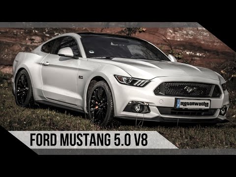 MotorWoche | Ford Mustang GT 5.0 V8 | Test | German | Deutsch