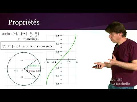Arccos et Arcsin, la réciproque du cosinus et du sinus